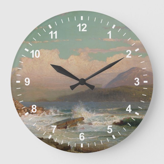 Mt. Desert, Maine Large Clock (Front)