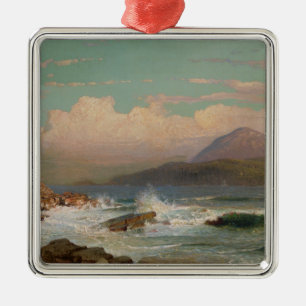 Mt. Desert, Maine Metal Tree Decoration