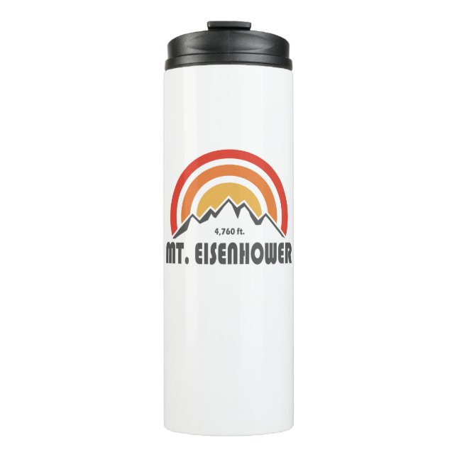 Mt. Eisenhower New Hampshire Thermal Tumbler (Front)