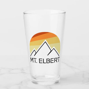 Mt. Elbert Colorado Retro Glass