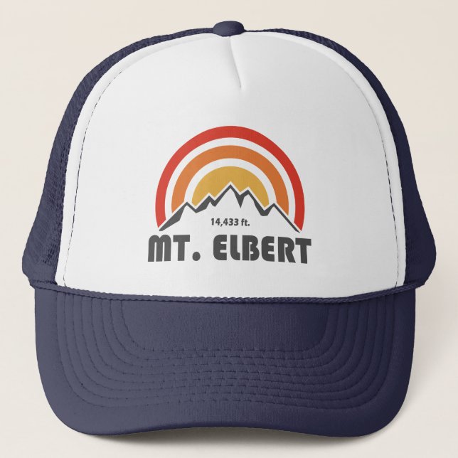 Mt. Elbert Trucker Hat (Front)