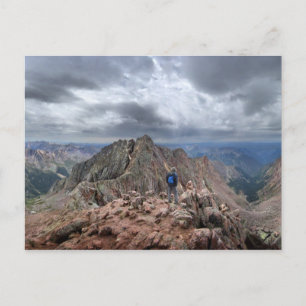 Mt Eolus and the Catwalk - Chicago Basin, Colorado Postcard