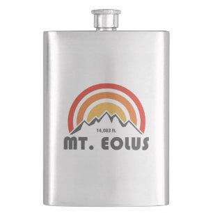 Mt. Eolus Hip Flask