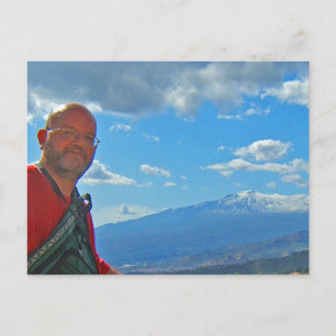 Mt. Etna, Italy Postcard