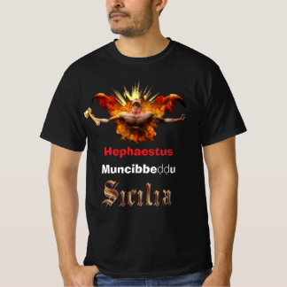 Mt. Etna Volcano of Sicily " Muncibbeḍḍu',  T-Shirt