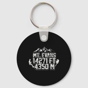 Mt Evans Colorado Mountain Hiking Mount Climbing 1 Key Ring