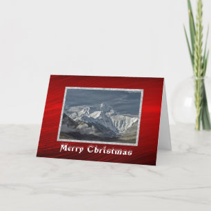 Mt Everest Christmas Holiday Card