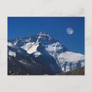 Mt. Everest Tibet, China Postcard