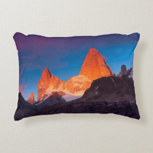 Mt Fitz Roy At Sunrise Decorative Cushion
