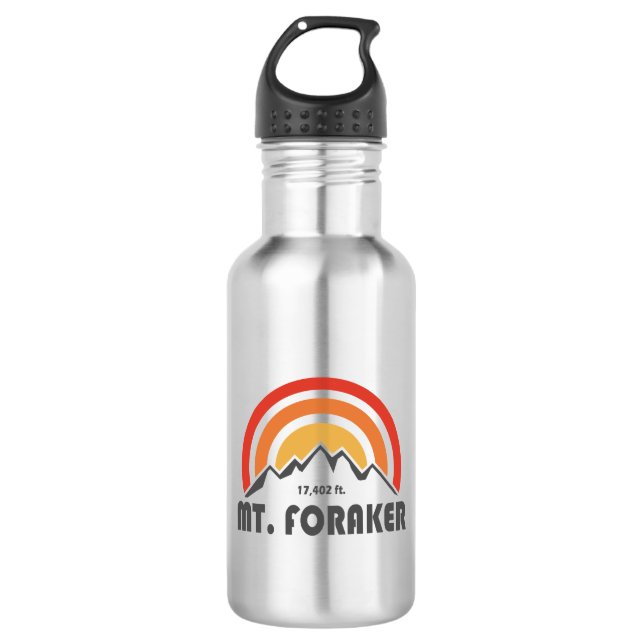 Mt. Foraker 532 Ml Water Bottle (Front)