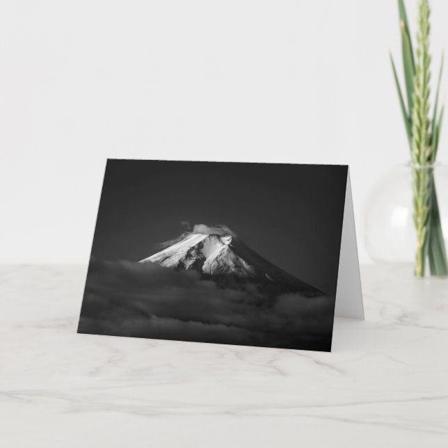 Mt. Fuji from Fujiyoshida Card (Front)