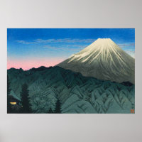 Mt Fuji from Hakone Shotei Takahashi 1932 Poster