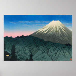 Mt Fuji from Hakone Shotei Takahashi 1932 Poster