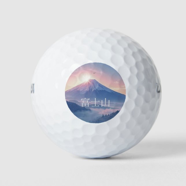 Mt. Fuji Golf Balls (Front)