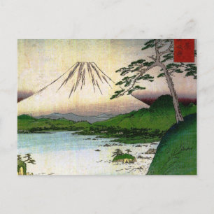 Mt. Fuji in Japan circa 1800's Postcard