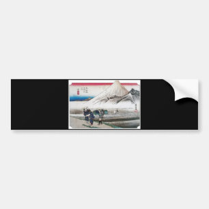 Mt. Fuji in the Morning, Japan circa 1831-1834 Bumper Sticker