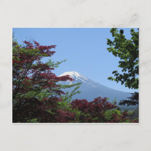 Mt Fuji Japan Postcard