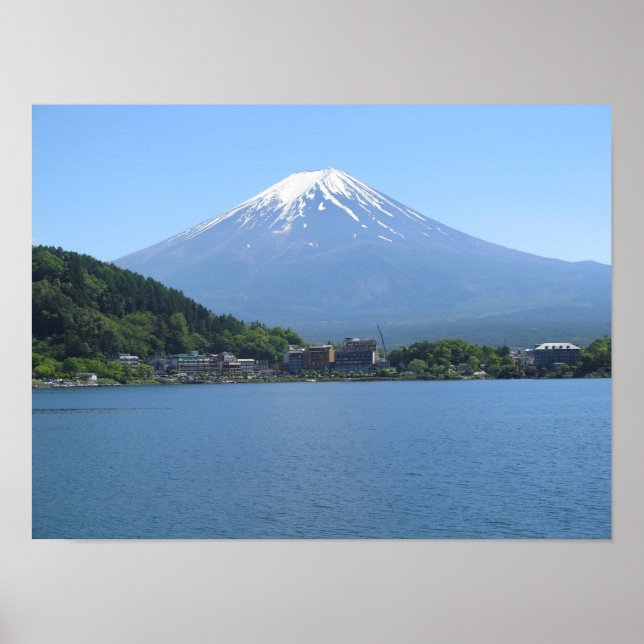 Mt Fuji Japan Poster (Front)