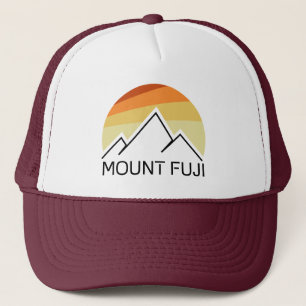 Mt. Fuji Japan Retro Trucker Hat