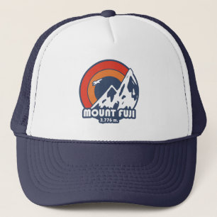 Mt. Fuji Japan Sun Eagle Trucker Hat