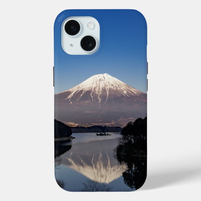 Mt Fuji Lake Reflection Case-Mate iPhone Case (Back)