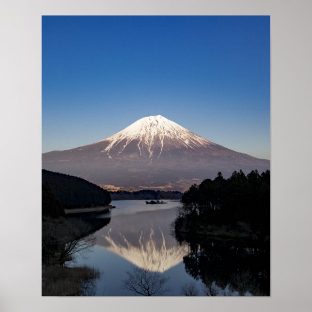 Mt Fuji Photo Poster (Front)