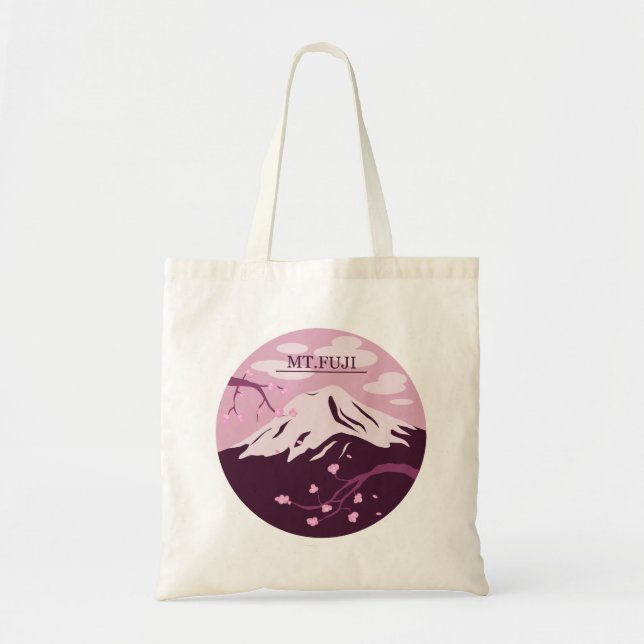 Mt. Fuji (Pink) Tote Bag (Front)