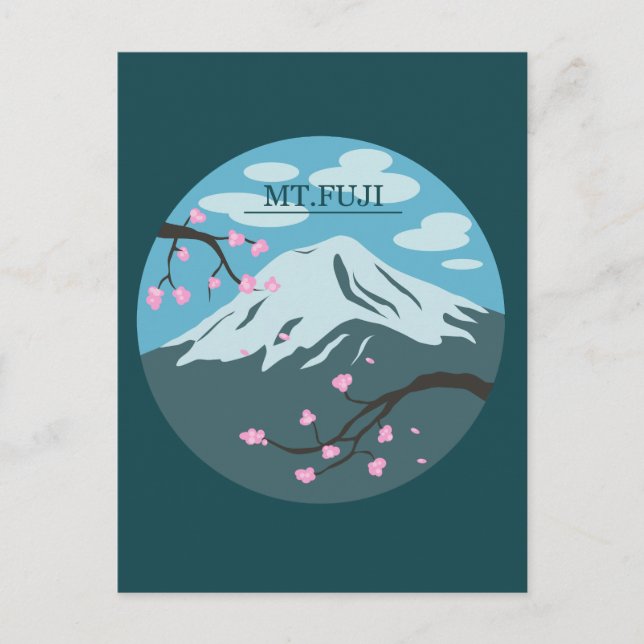 Mt. Fuji Postcard (Front)