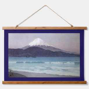 Mt. Fuji seen from Miho peninsula, Yoshida Hanging Tapestry