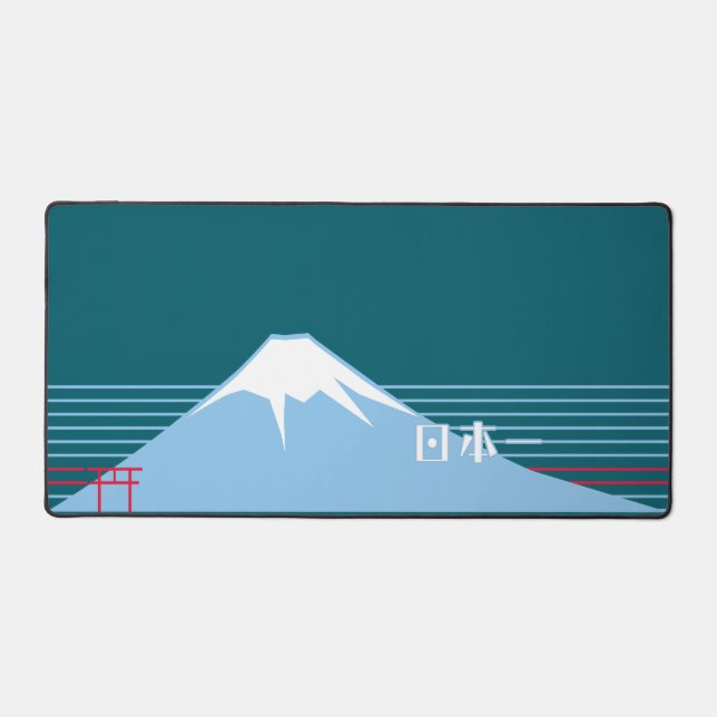 Mt. Fuji seen from the northeast. Desk Mat (Front)