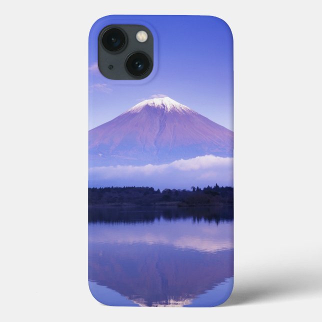 Mt. Fuji with Lenticular Cloud, Motosu Lake, Case-Mate iPhone Case (Back)