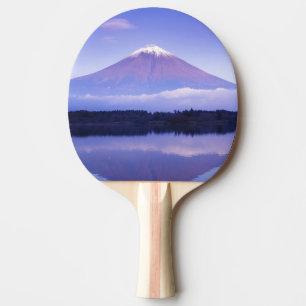 Mt. Fuji with Lenticular Cloud, Motosu Lake, Ping Pong Paddle