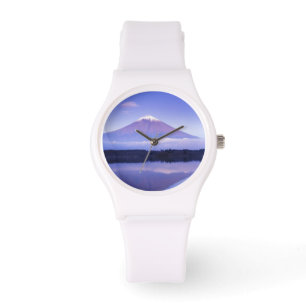 Mt. Fuji with Lenticular Cloud, Motosu Lake, Watch