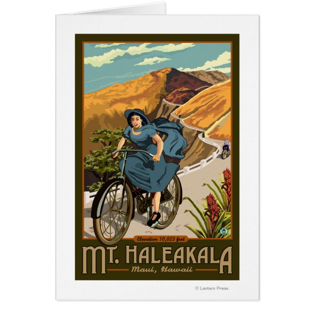 Mt. Haleakala Bicycle Rides Hawaii (Front)