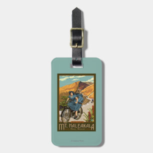 Mt. Haleakala Bicycle Rides Hawaii Luggage Tag