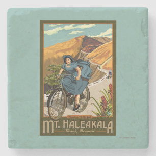 Mt. Haleakala Bicycle Rides Hawaii Stone Coaster