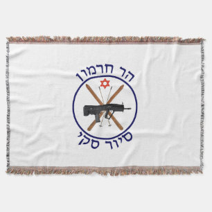 Mt. Hermon Ski Patrol Throw Blanket