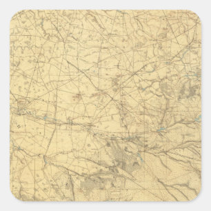 Mt. Holly, New Jersey Square Sticker