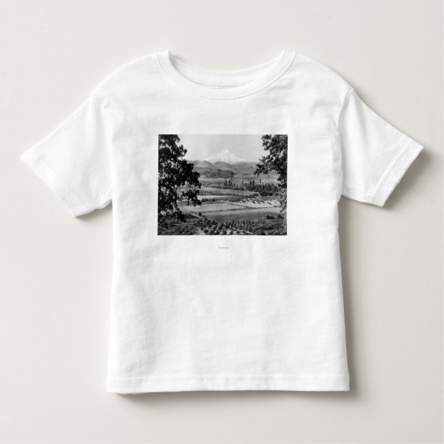 Mt. Hood from Hood River Valley Photograph Toddler T-Shirt (Front)