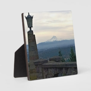 Mt. Hood from Rocky Butte, Portland, Oregon Plaque