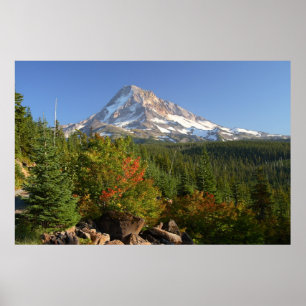Mt. Hood from Vista Ridge Poster