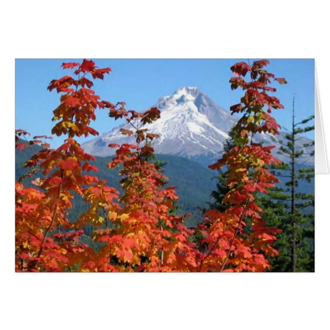 Mt. Hood in Fall (Front Horizontal)