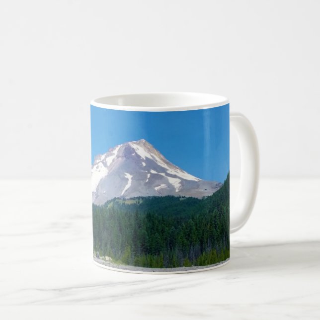 Mt. Hood in Summer, Oregon Coffee Mug (Front Right)