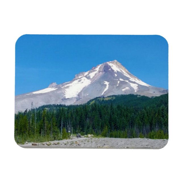 Mt. Hood in Summer, Oregon Magnet (Horizontal)