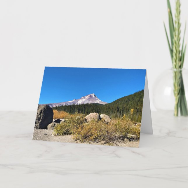 Mt. Hood, Oregon Card (Front)