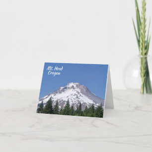 Mt. Hood Oregon Ski Bowl Card