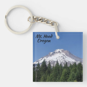 Mt. Hood Oregon Ski Bowl  Key Ring