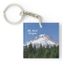 Mt. Hood Oregon Ski Bowl  Keychain