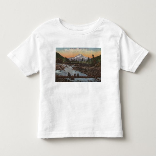 Mt. Hood, Oregon Toddler T-Shirt (Front)
