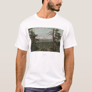 Mt. Hood, Oregon - View of Mountain from Distant T-Shirt